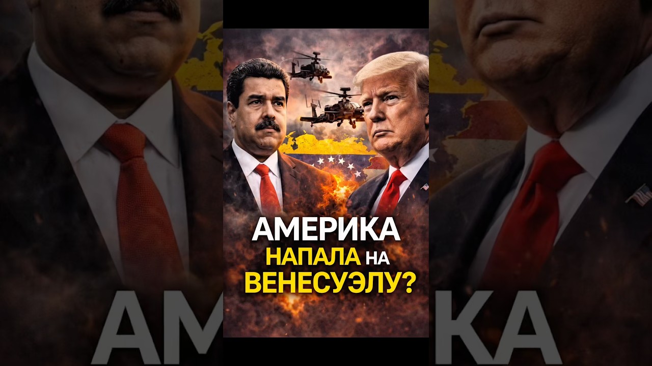 🚨Америка напала на Венесуэлу?