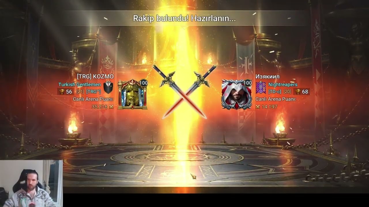 Ramazanın son videosu Live Arena Rushhh ! @RaidShadowLegends