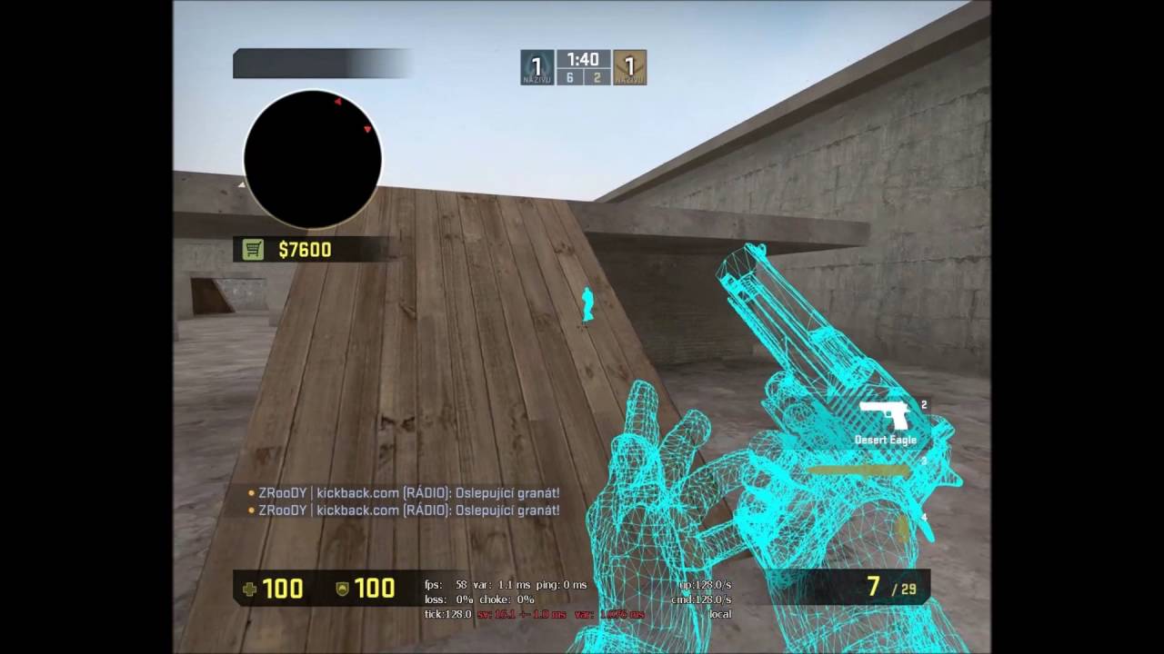 ZRooDY | Trollení kida v CSGO se sv_cheats!! Part 1 ( ͝° ͜ʖ͡°)