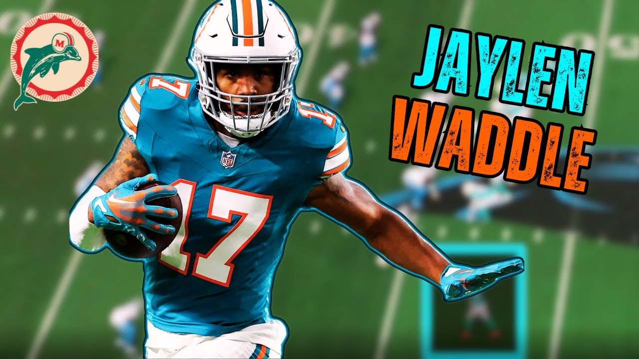 Jaylen Waddle 2025 Midseason Highlights | All-22