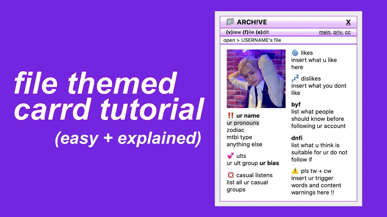 FILE THEMED CARRD TUTORIAL [EASY, EXPLAINED, AND DETAILED]