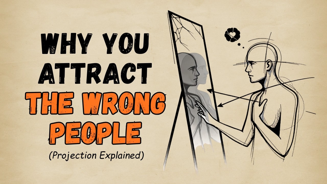 Why You Attract the Wrong People (Projection Explained) #psychology