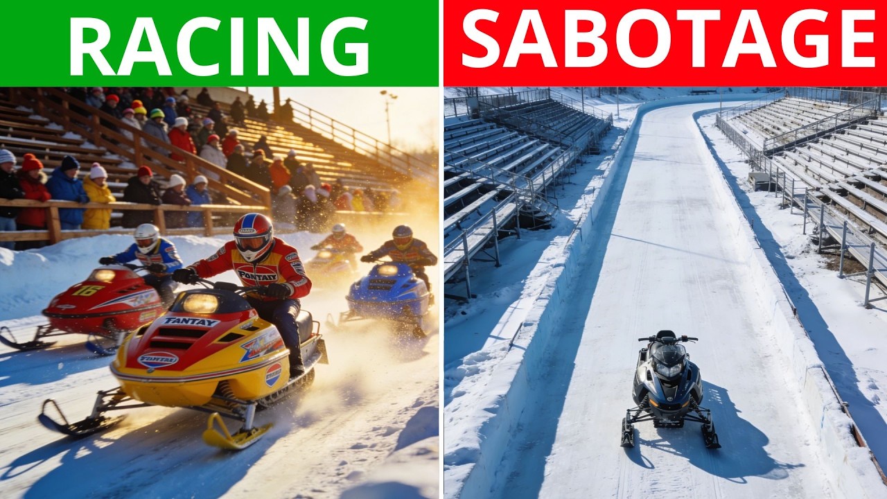 The Rise and SABOTAGE of Snowmobile Racing: Why It COLLAPSED