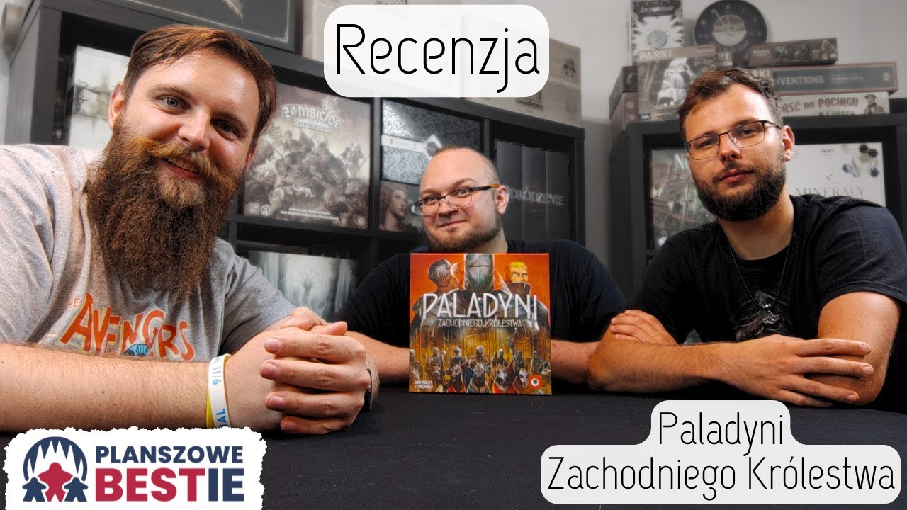 Planszowe Bestie #418 - Paladyni Zachodniego Królestwa - Recenzja - 06.08.2024
