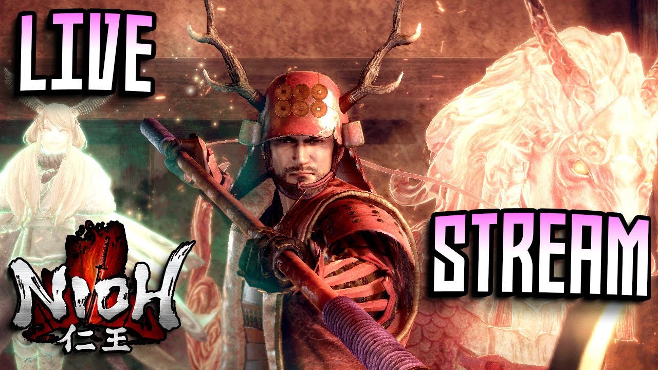 NIOH - farming ABYSS MODE  and COOP gameplay - Live stream 2020 (28 Days till NIOH 2) - HELPING SUBS