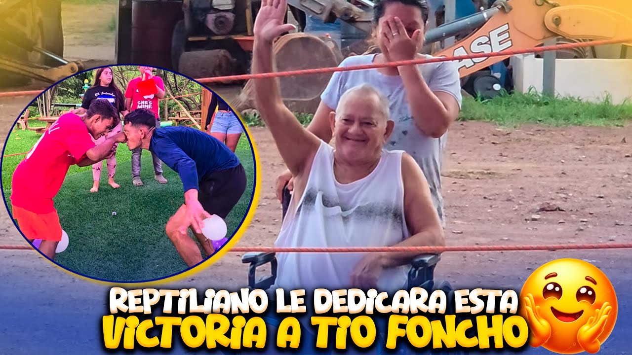 Tio Foncho dice que el gane se la lleva Felipin. Si GANO, esta victoria es para Tio Foncho.