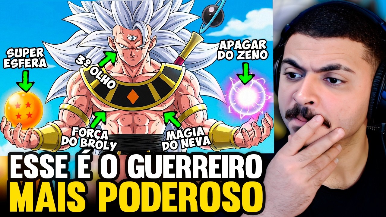KAMUZ REAGE: Eu CRIEI o Personagem MAIS PODEROSO da História de Dragon Ball (Mais Forte que o Zeno)