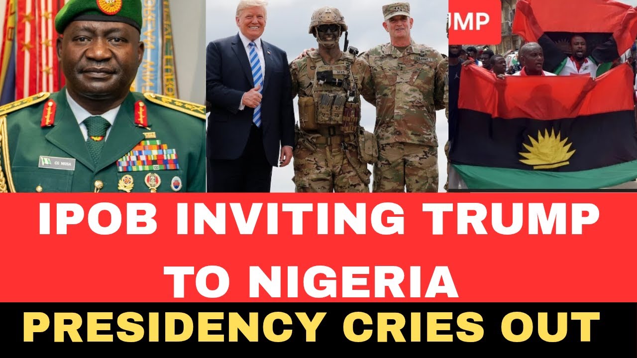 IPOB приглашает Трампа в Нигерию: администрация президента выражает протест (ШОКИРУЮЩЕ)