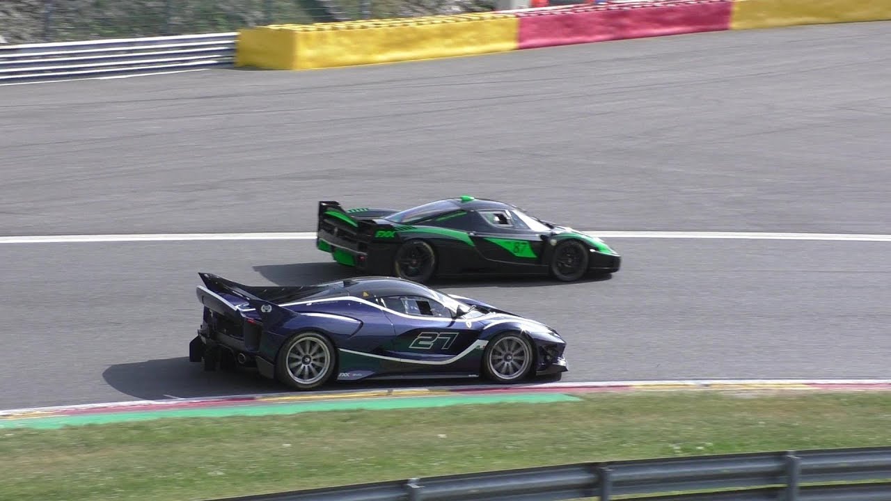 NEW Ferrari FXX-K EVO SOUND | Accelerations, Downshifts & Flybys at Spa-Francorchamps