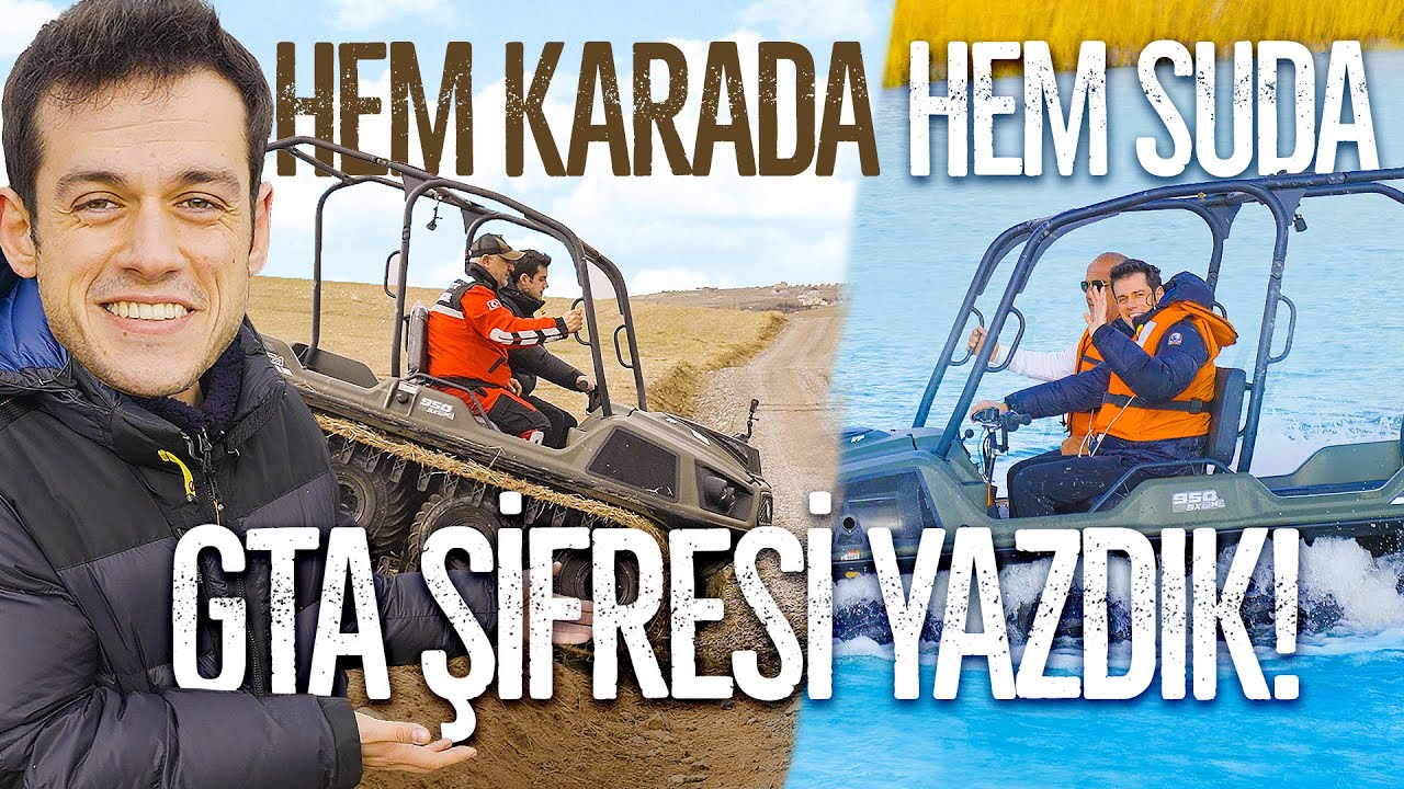 HEM KARADA HEM SUDA GİDEN ARAÇ! (GTA ŞİFRESİ YAZDIK)