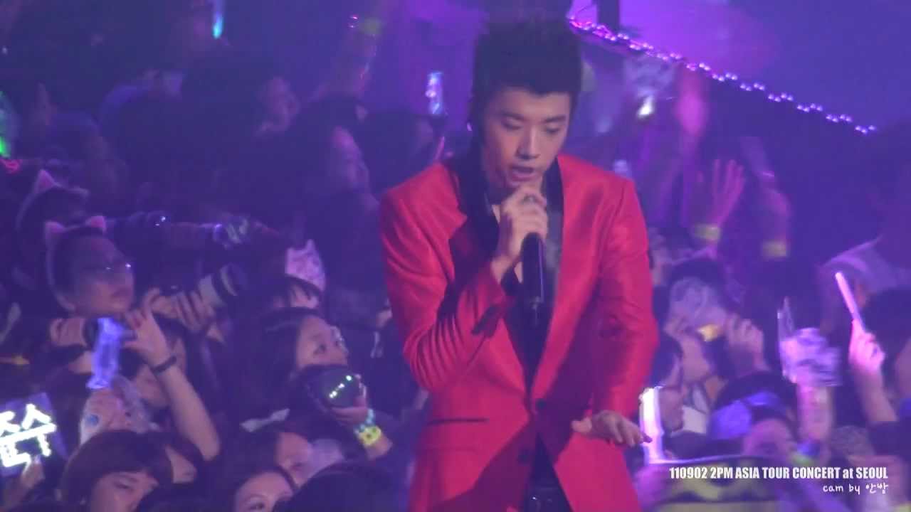 110902 2PM ASIA TOUR CONCERT at SEOUL I can't Wooyoung ver