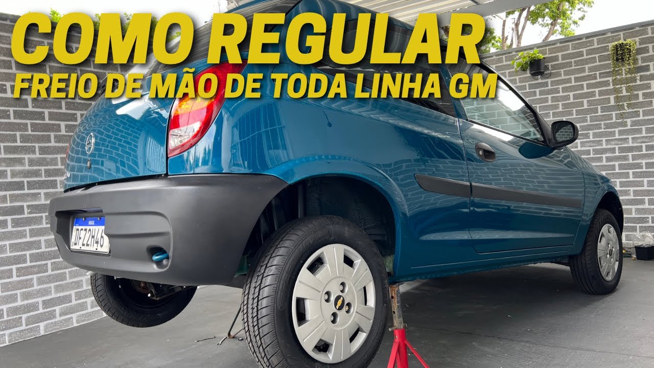 Como regular freio de mão celta, toda linha GM