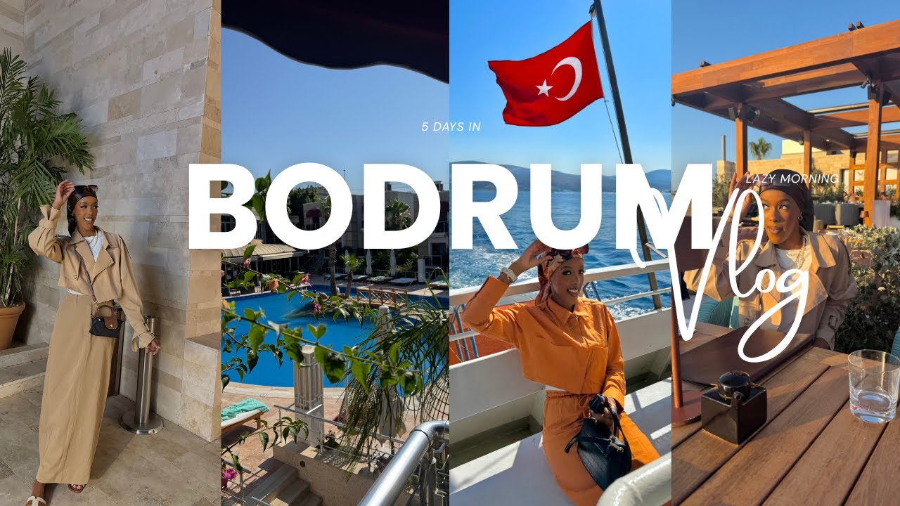 TRAVEL VLOG: Bodrum Turkey, Exploring the city & Coming back to YouTube