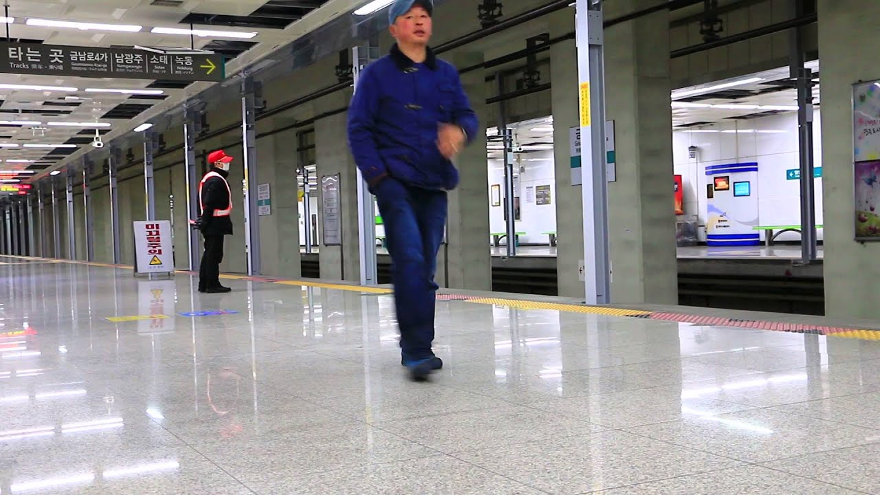 [FHD]광주도시철도 1호선  소태행 금남로5가역 진입영상