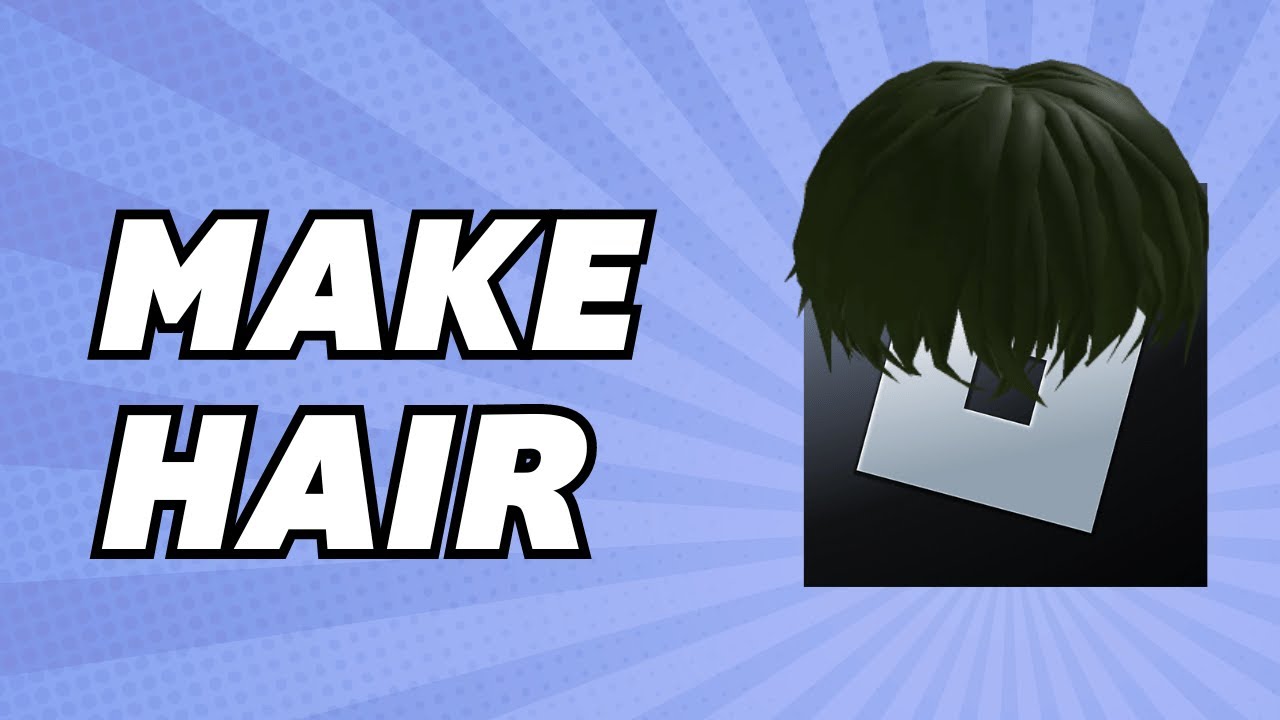How to Make Hair in Roblox | How to Make Your Own Hair (Roblox Mobile)