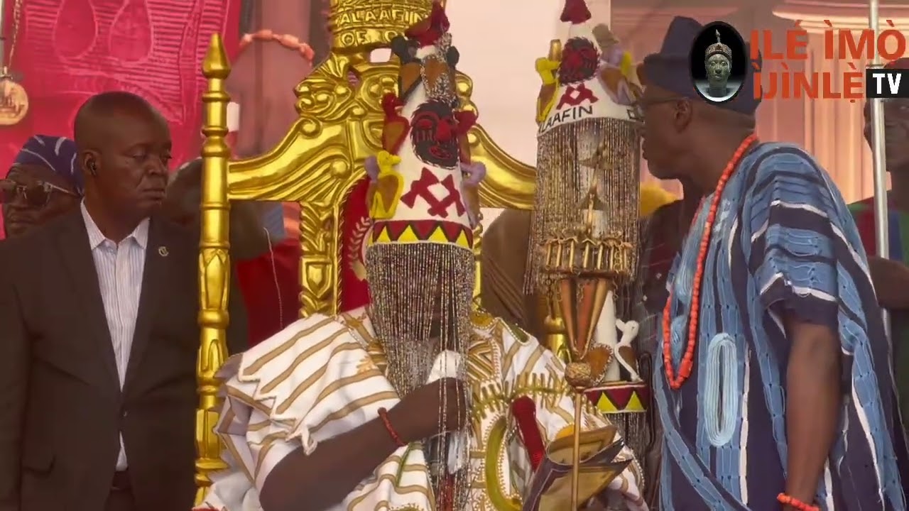 First speech Of Alaafin Iku Baba Yeye Oba Akeem Abimbola Owoade