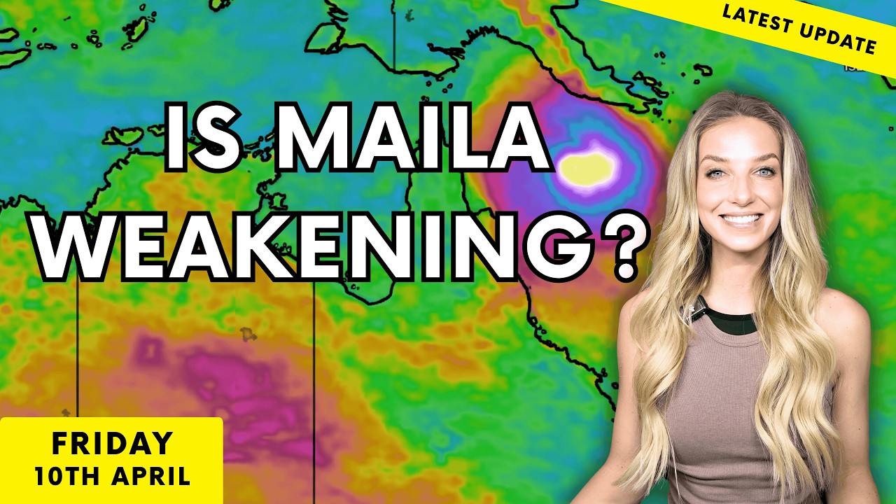 Tropical Cyclone Maila Update: Is Queensland off the hook? Daily Forecast Australia
