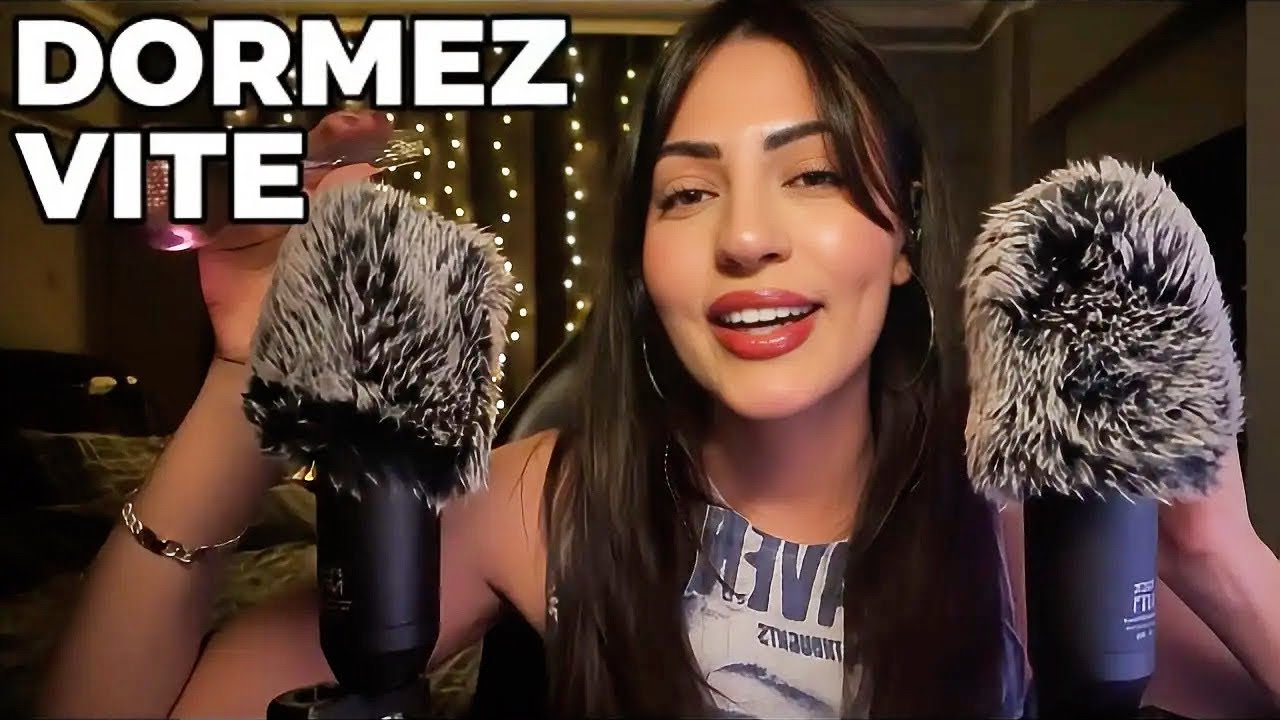 DORMEZ EN 5 MINUTES 💤 ASMR SPÉCIAL 50K (Brushing, Tapping, Chuchotements) #asmr #sleep #relaxing 