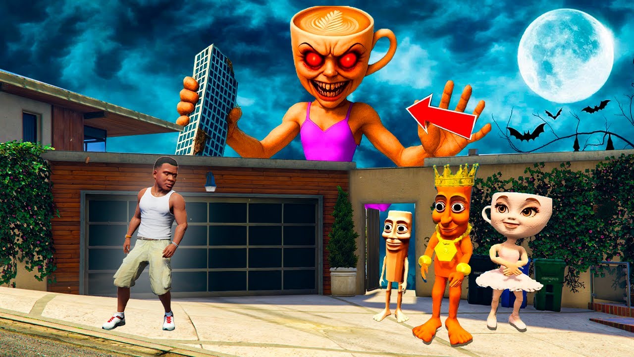 ФРАНКЛИН ЗҰЛЫМ БАЛЕРИНО КАПУЧИНОДАН ТЫҒЫЛДЫ (GTA V)