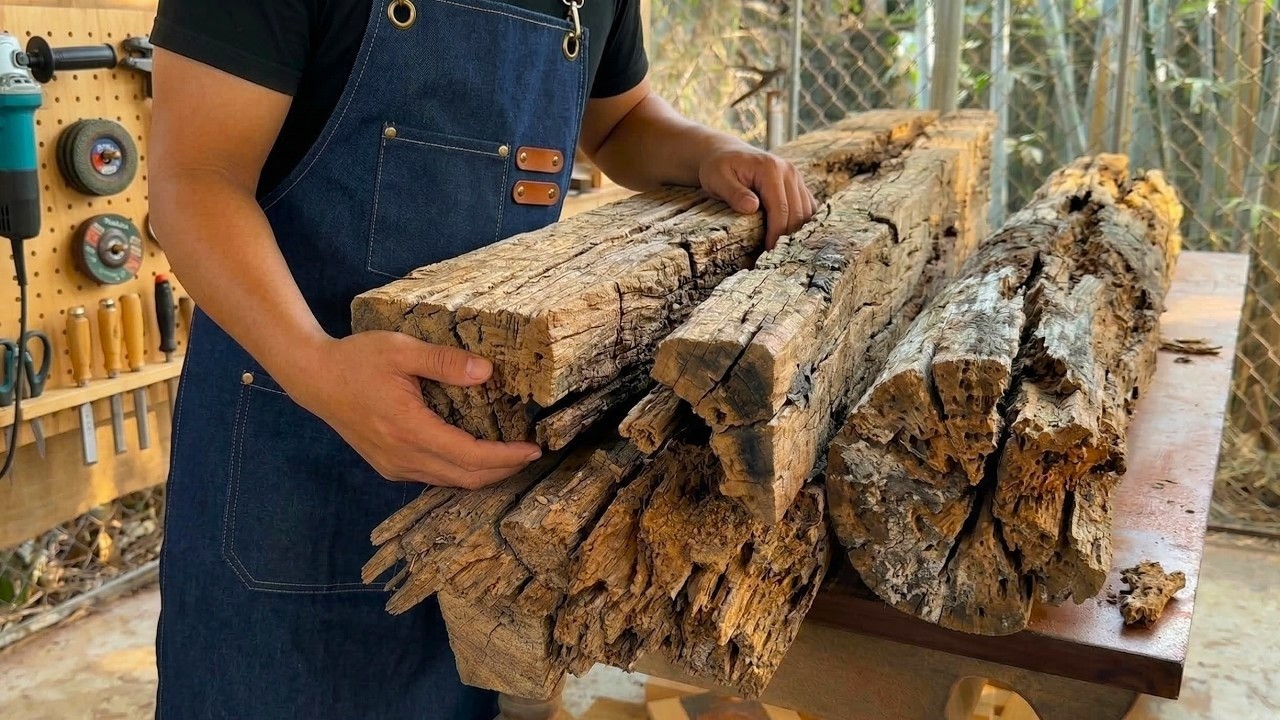 From Raw Crack Wood to Art Dining: The Exceptional Craft Skills and Creativity Were Demonstrated