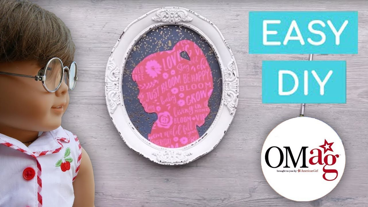 Fun Doll Shadow Art | Crafts & DIYs | @AmericanGirl