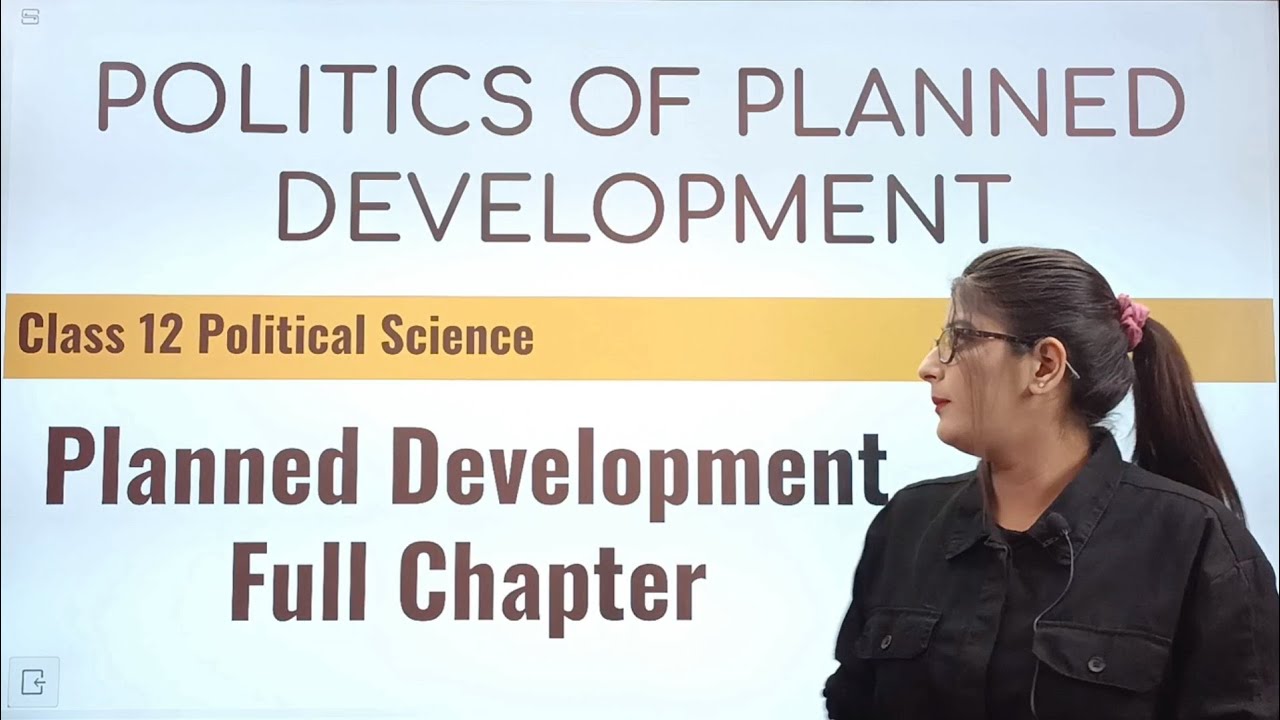 Planned development class 12 Political Science