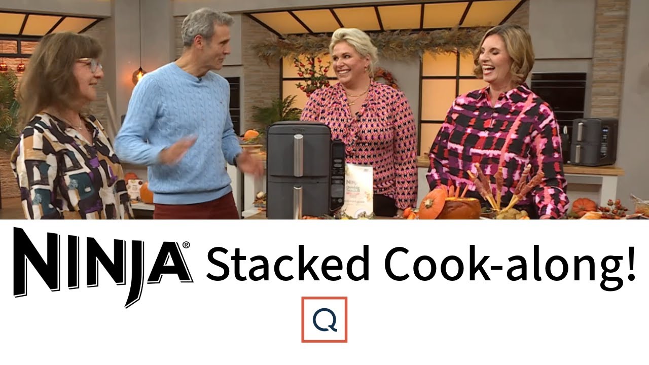 Ninja Double Stack XL 2 Drawer Air Fryer Cook-Along! | QVCUK