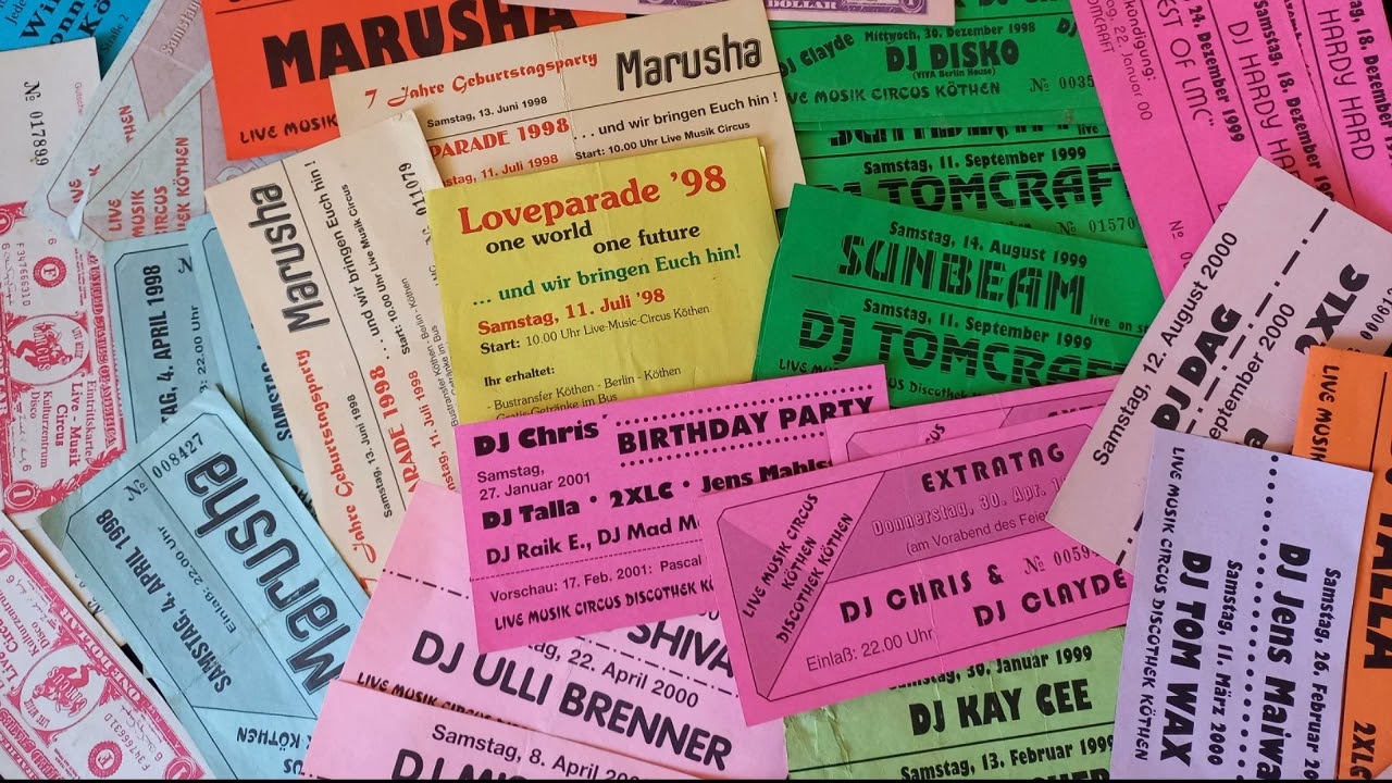 Live Music Circus Köthen Dj Clayde 25.10.1997