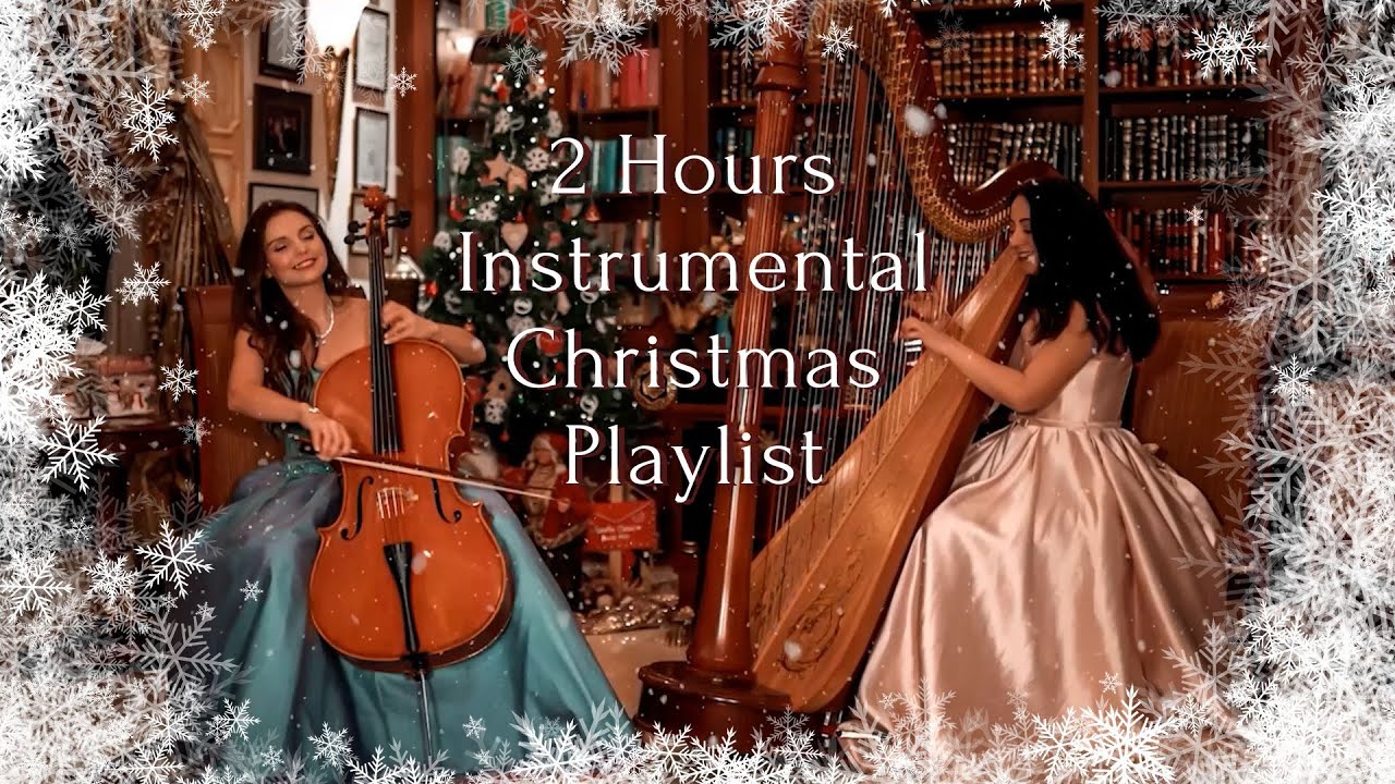 2 Hours Non-Stop *Instrumental Relaxing Christmas Music* No Ad-breaks