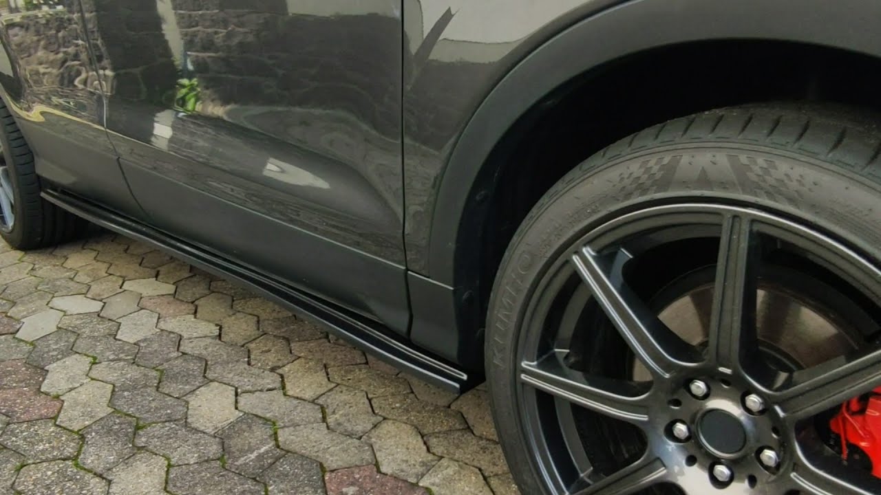 Тюнинг, Форд Куга 2 Рестайлинг, боковые спойлера, пороги,  Tuning Ford Kuga 2 Facelift