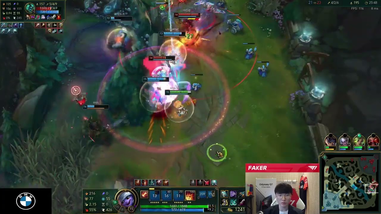 Faker hace lo que muchos ADC no, esperar el momento oportuno