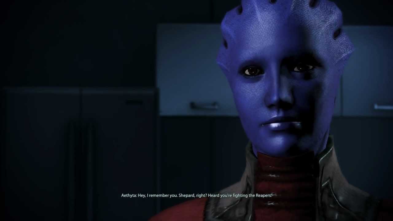 Mass Effect 3: Liara meets her 