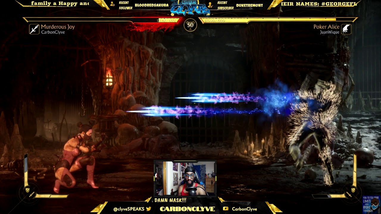 MK11 Highlight: Mileena Stabbyscotch from behind BS!!!