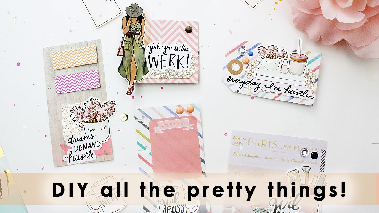 DIY Embellishments for Planning, Scrapbook Layouts and Happy Mail | Planner Charms