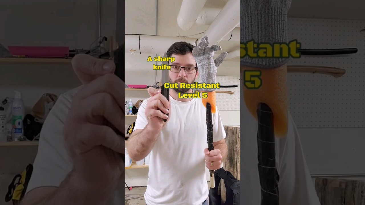 Cut resistant glove test 