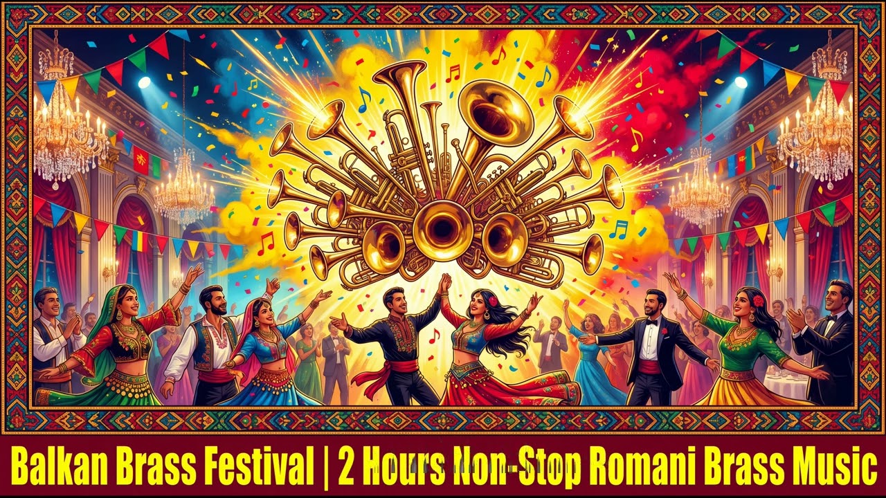 Balkan Brass Festival | 2 Hours Non-Stop Romani Brass Music