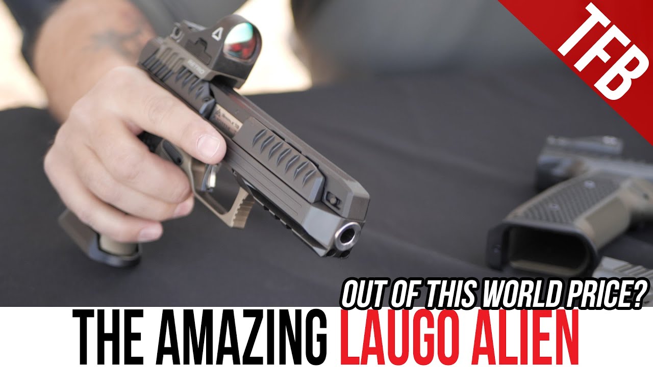 Hands on with the $5,000 Laugo Alien Pistol At Range Day [SHOT Show 2020]
