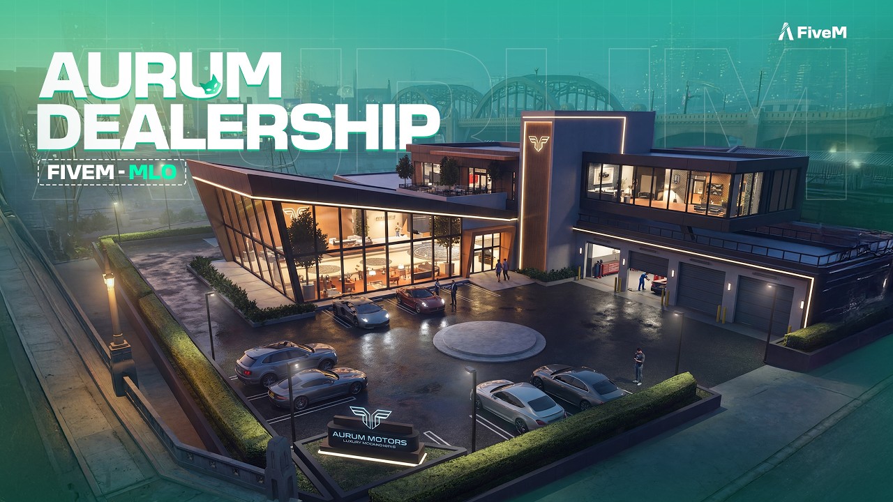 AURUM MOTORS | Luxury Dealership MLO (FiveM)