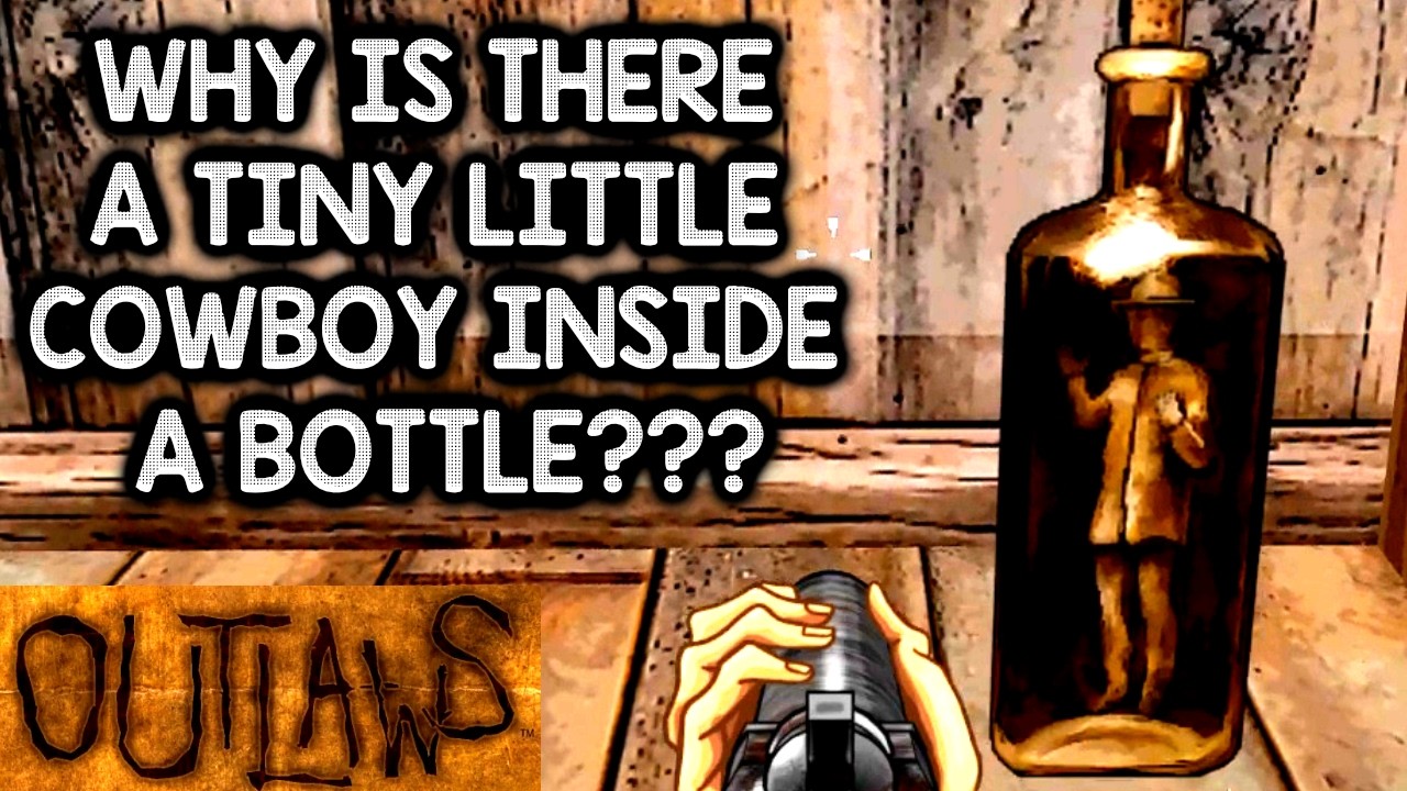 Почему в бутылке маленький ковбой?? – Прохождение Outlaws + Handful of Missions: Remaster