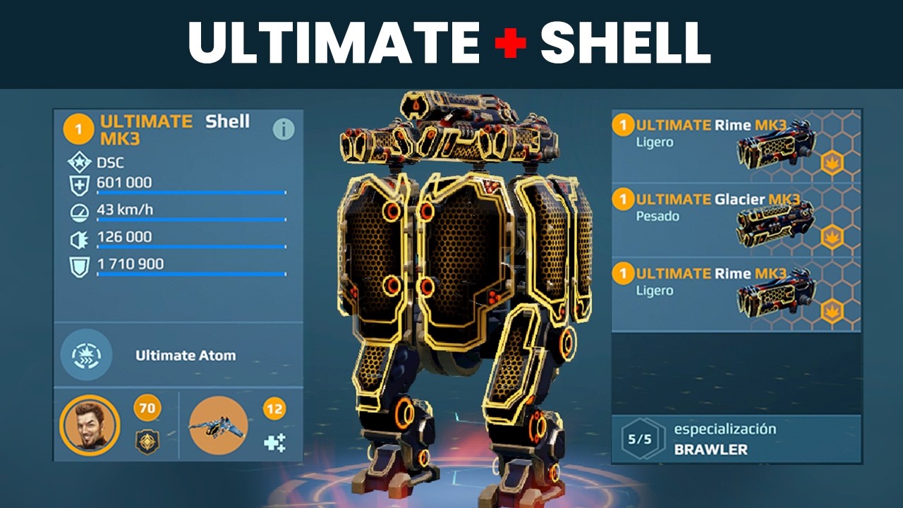 War Robots: НОВЫЙ Ultimate Shell | Gameplay