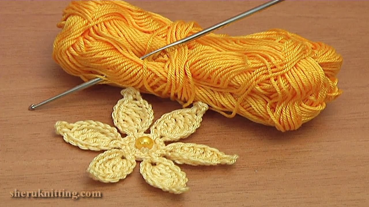 How to make Easy Crochet Flowers