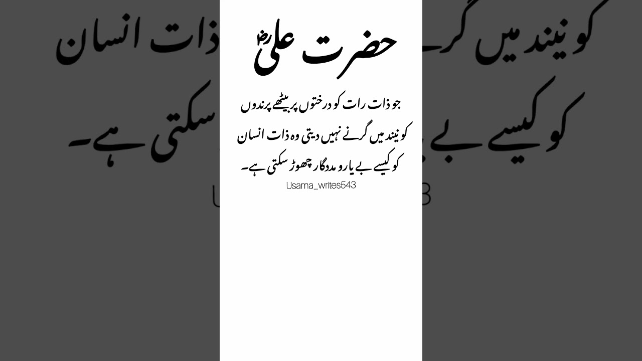 hazrat Ali quotes #youtubeshorts #ytshorts #shorts #arabic #inspirationalquotes #motivation