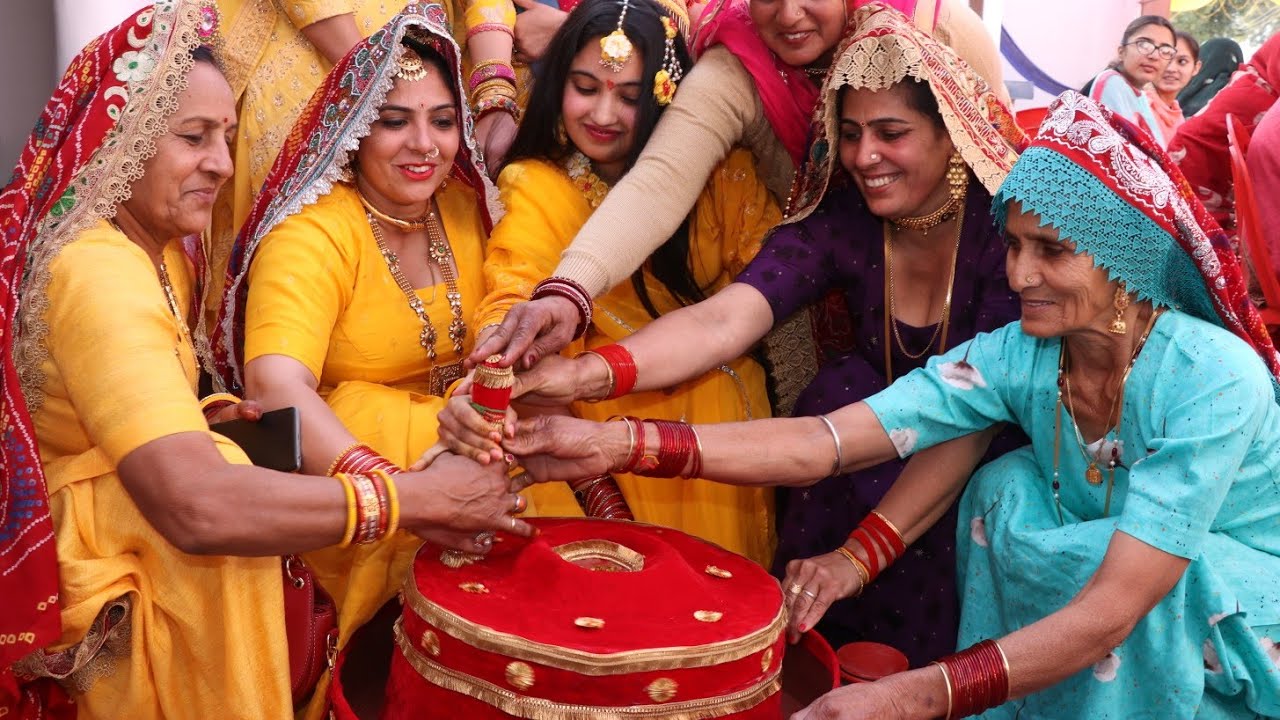 बिरद पे चाकी के हाथ लगाने पर गाए जाने वाला बागड़ी राजस्थानी गीत भजन|birad pe chakki hath wala bajan