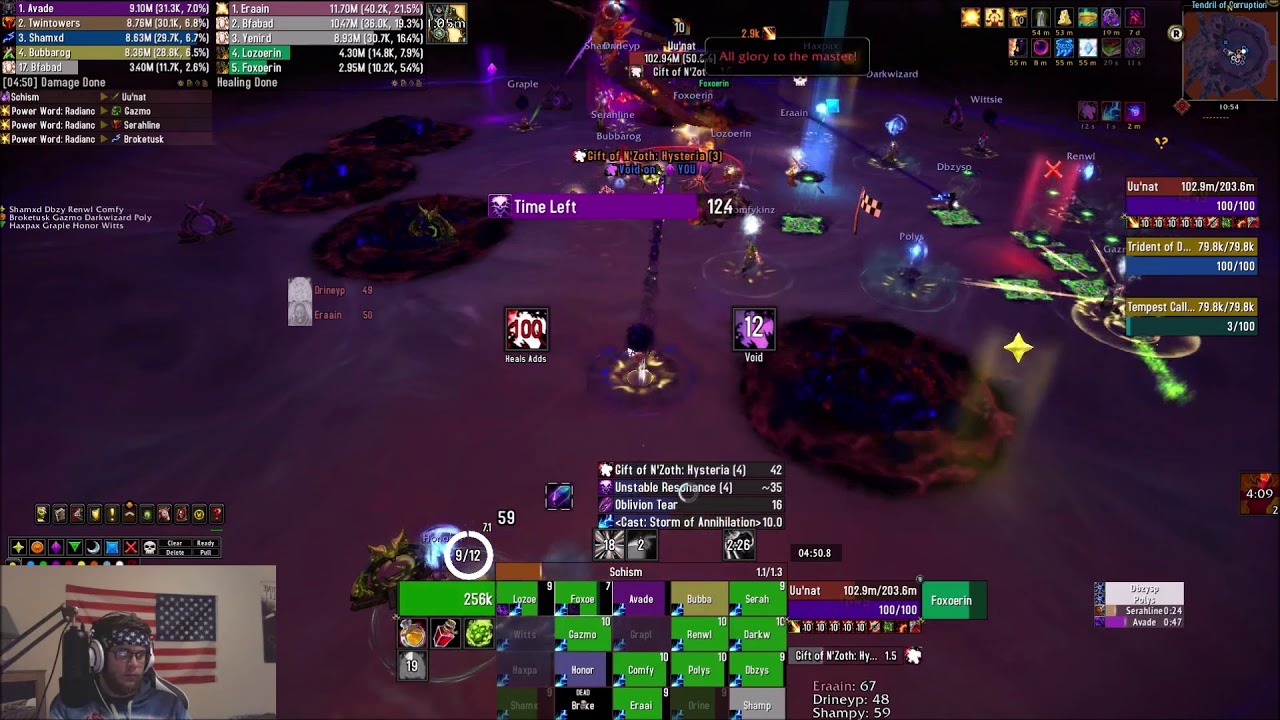 Big Dumb Guild vs Mythic Uu'nat Disc PoV