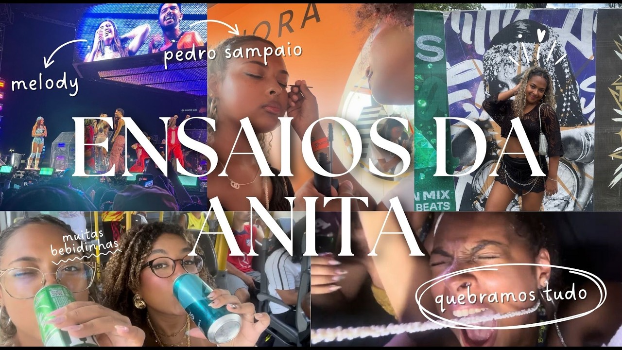 Uma Leitora no Ensaios da Anitta 2026 | Vlog