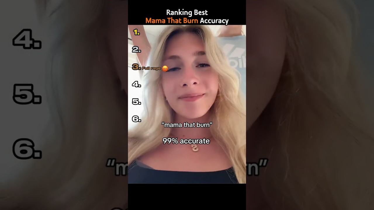 Ranking Best Mama That Burn Accuracy Moments 💀