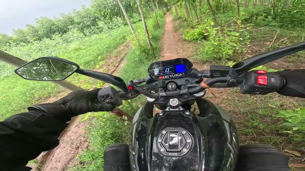 Pulsar NS400z offroading capabilities || ASG Vlogs