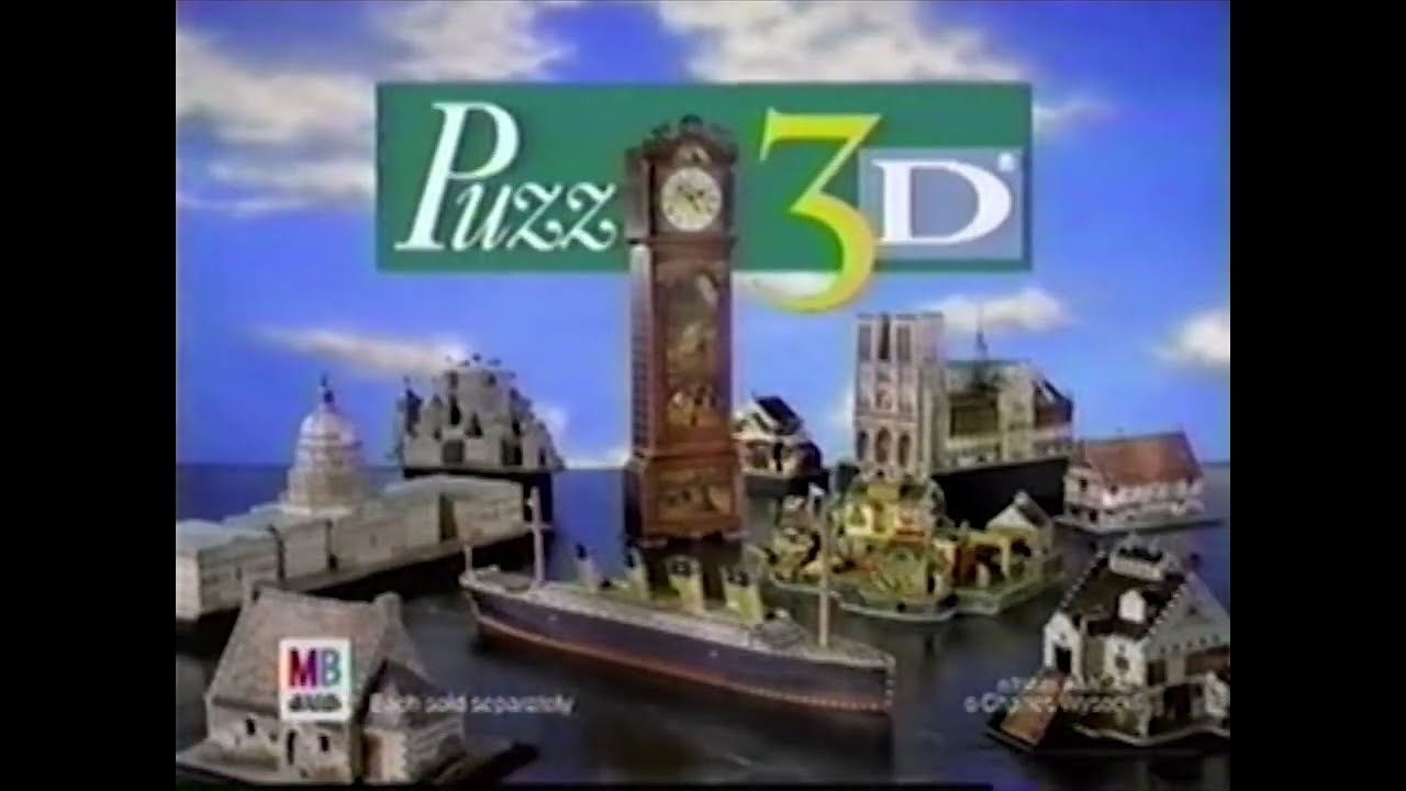 Puzz 3D Titanic Jigsaw Puzzle Ad (1998)