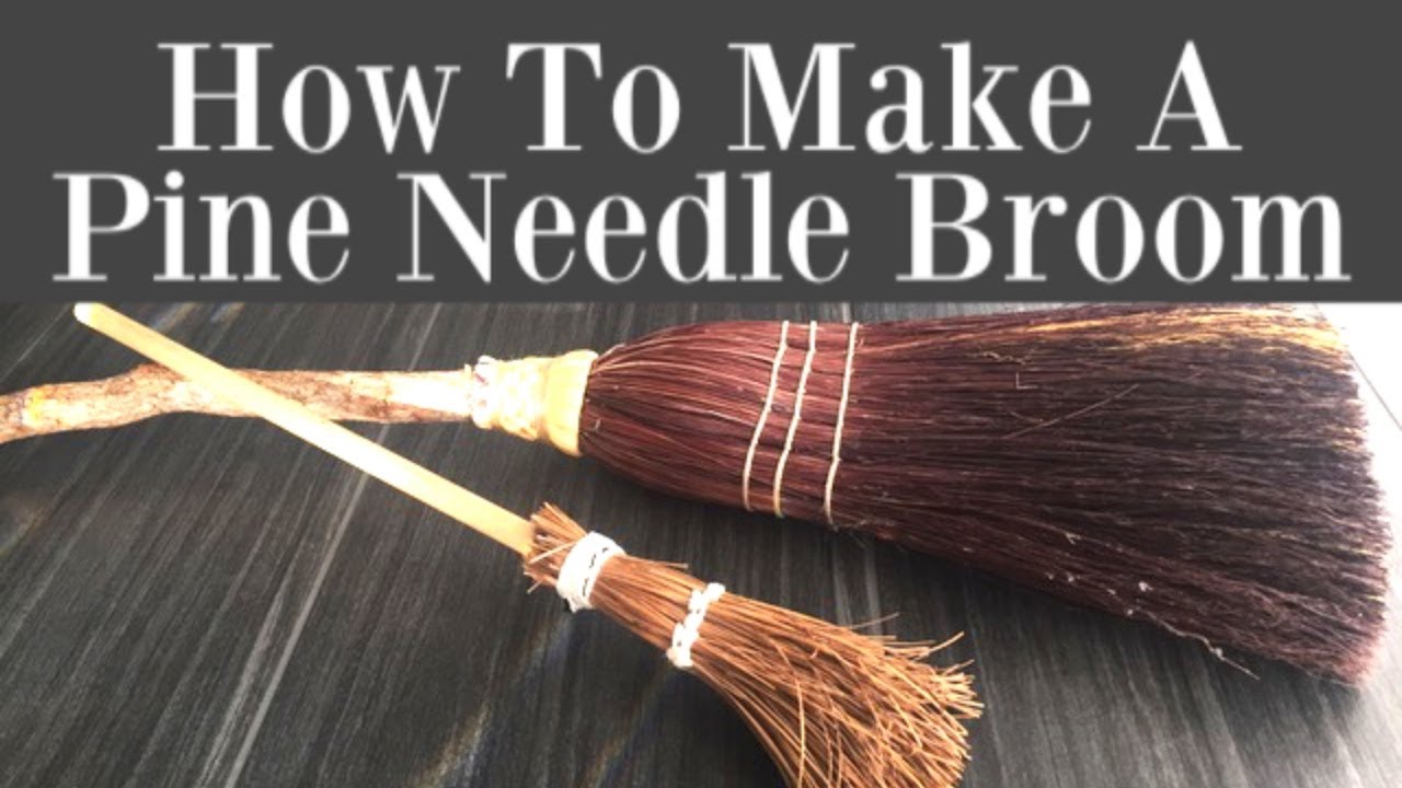 Historic Pine Needle Broom | Handmade