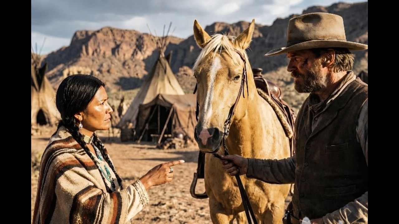 „Apache-Frau: Ich heile dein Pferd – aber nur unter einer Bedingung.“